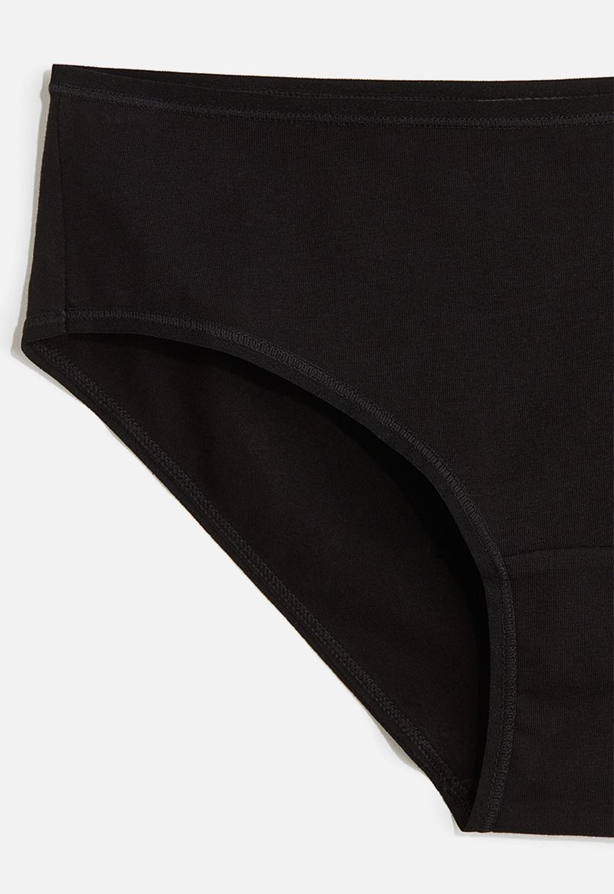 H&M - 3-Pack cotton hipster briefs - black
