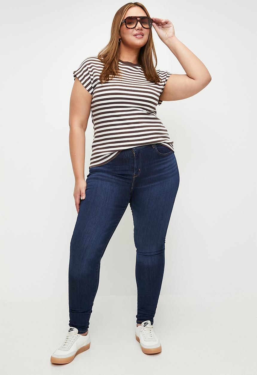 Levi’s® - Curvy High-Rise Super Skinny Jeans - Chelsea Carbon Glow