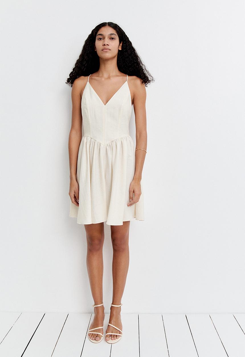 H&M - Strappy dress - cream