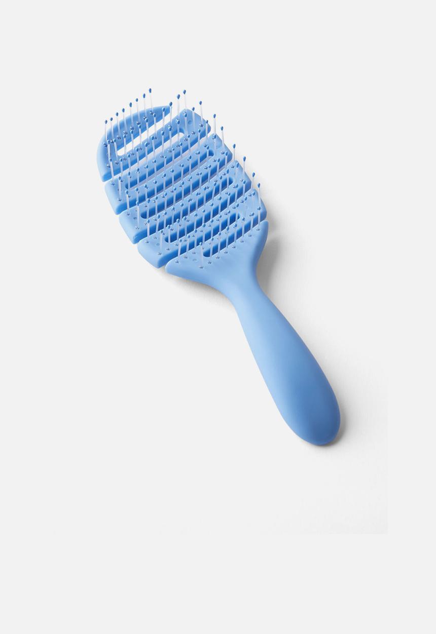 Rubi - Flexi Hair Brush - Light Blue