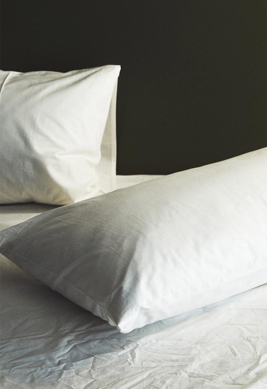 H&M - Cotton pillowcase - white