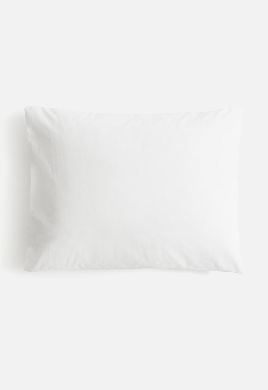 H&M - Cotton pillowcase - white