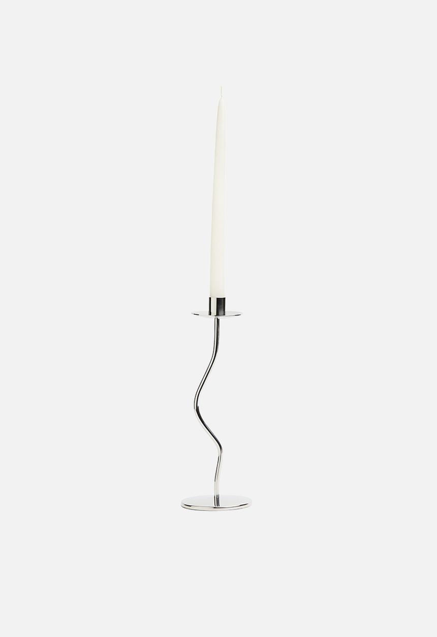 H&M - Metal candlestick - silver-coloured