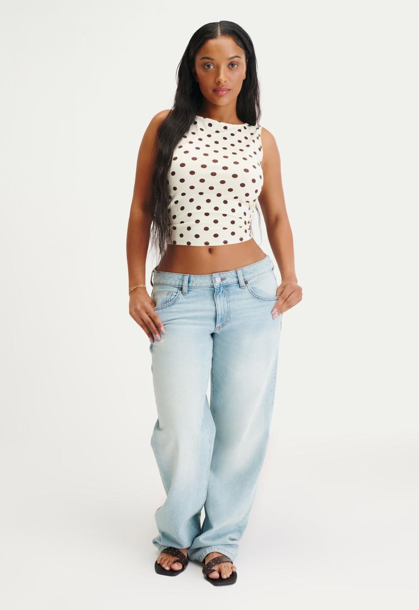 Cotton On - Curvy low rise straight jean - notion blue