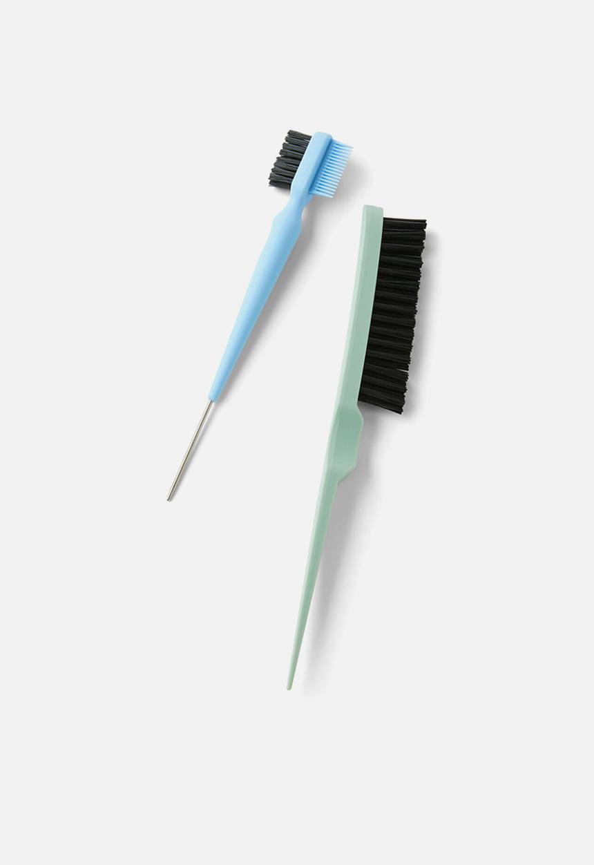 Rubi - Two Pack Slick Brush Styling Set - Blue