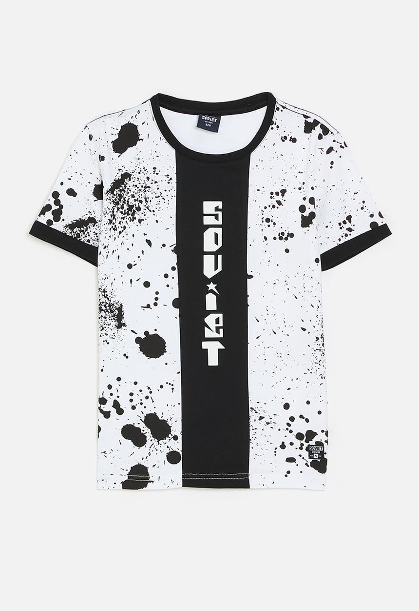 SOVIET - Boys fashion T-shirt - white