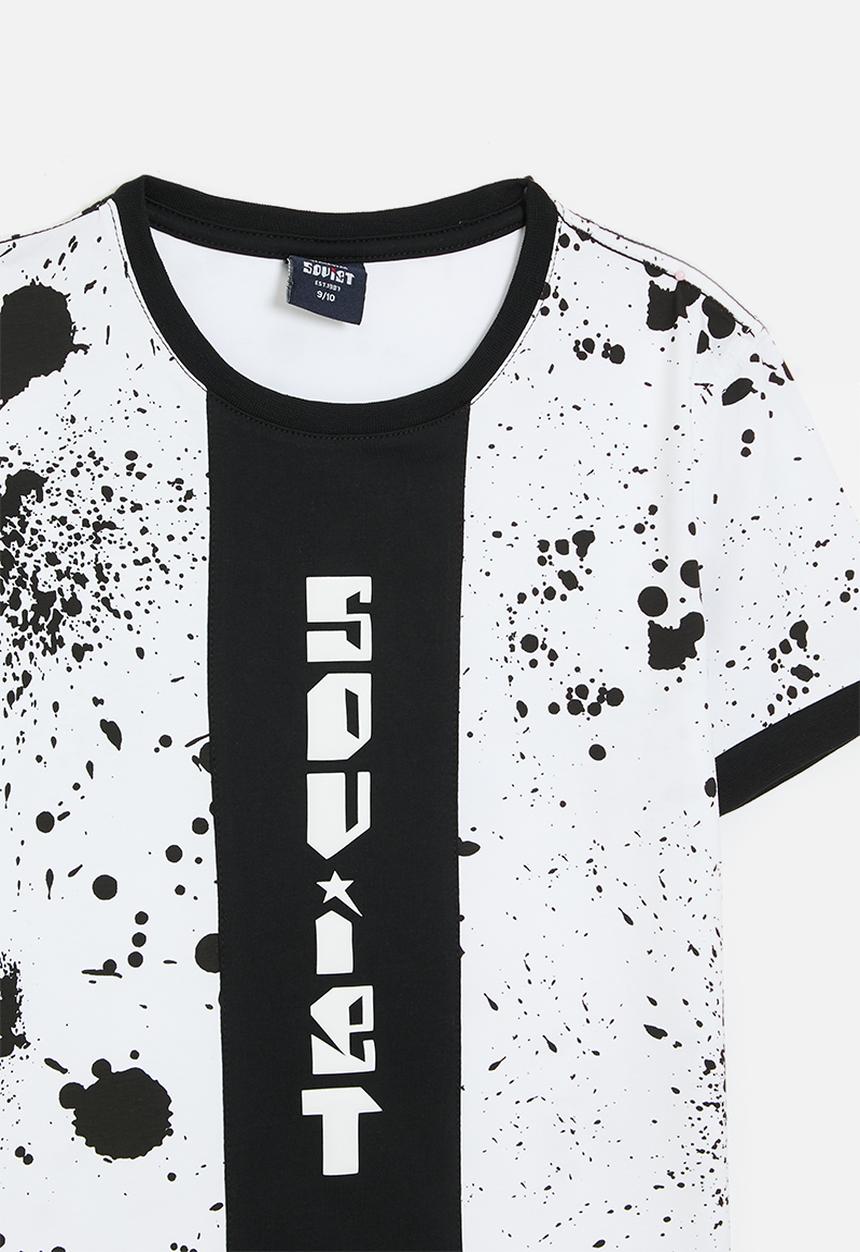 SOVIET - Boys fashion T-shirt - white