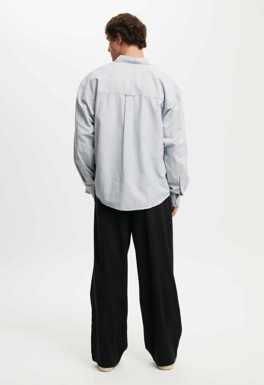 Cotton On - Super Baggy Pleated Pant - Black