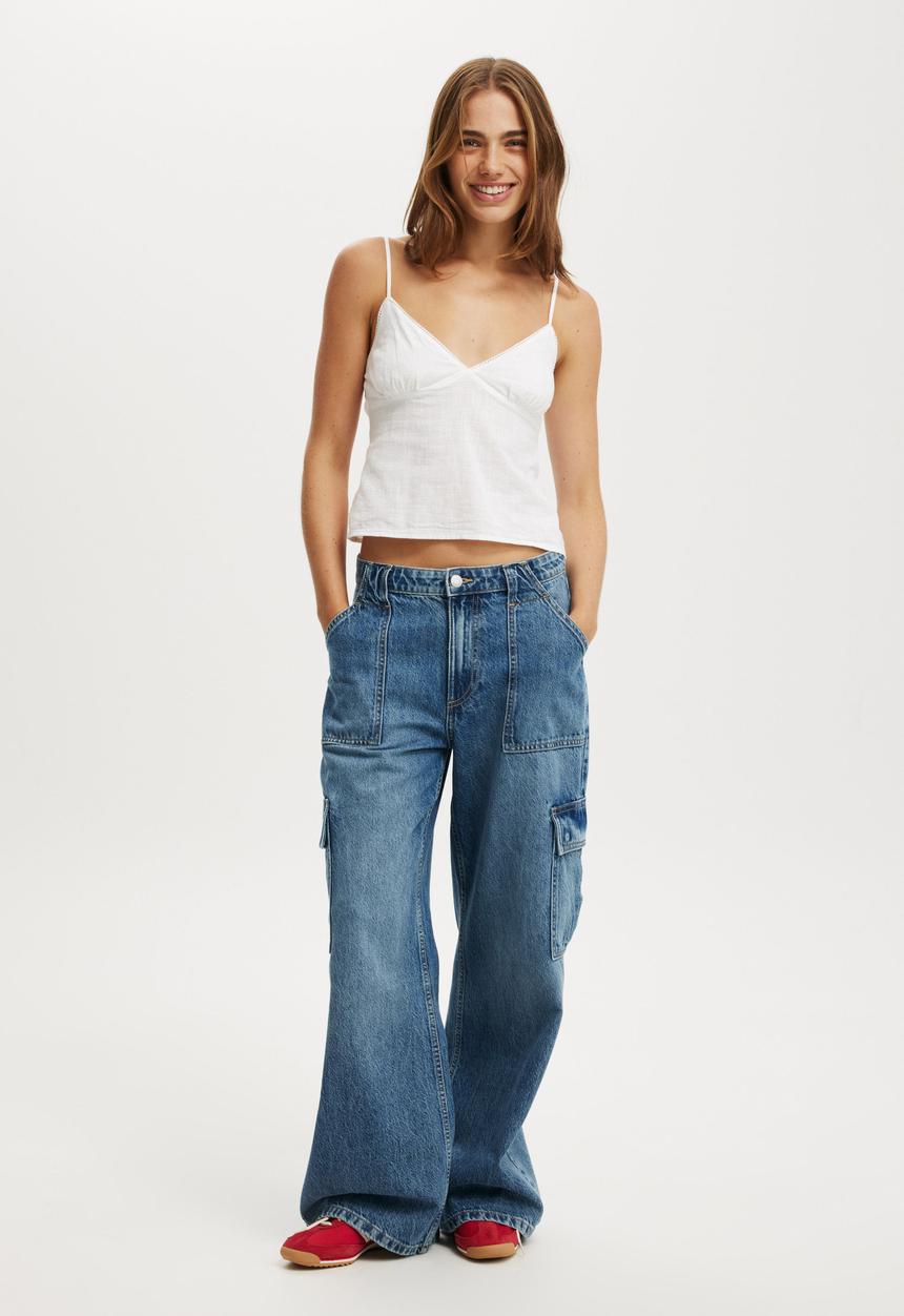 Cotton On - The daydream cotton cami - white