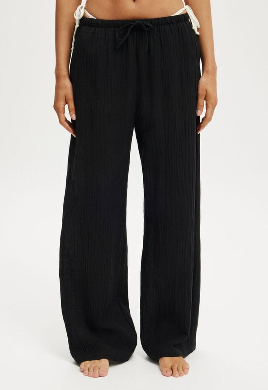 Cotton On - Bronte Beach Pant - Black