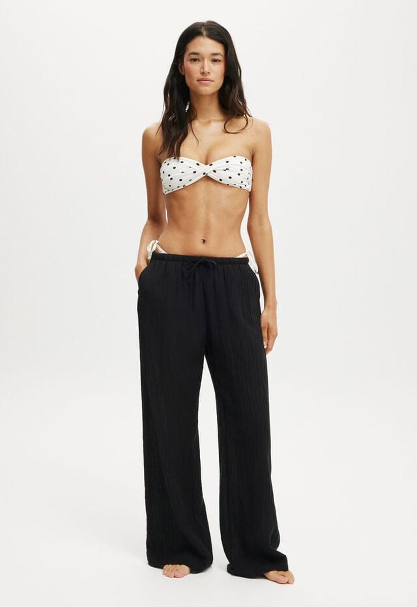 Cotton On - Bronte Beach Pant - Black