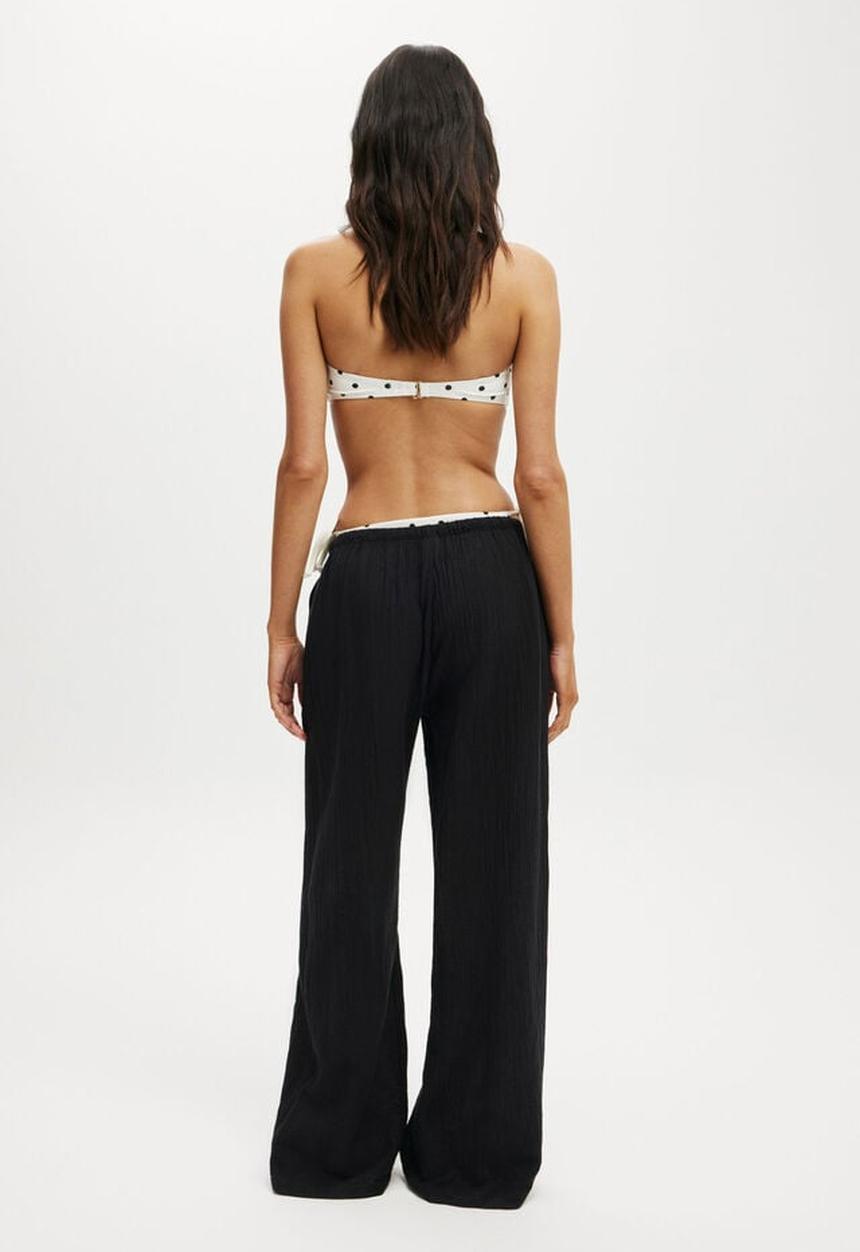 Cotton On - Bronte Beach Pant - Black