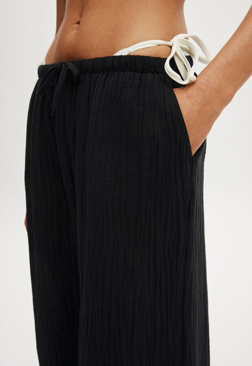 Cotton On - Bronte Beach Pant - Black