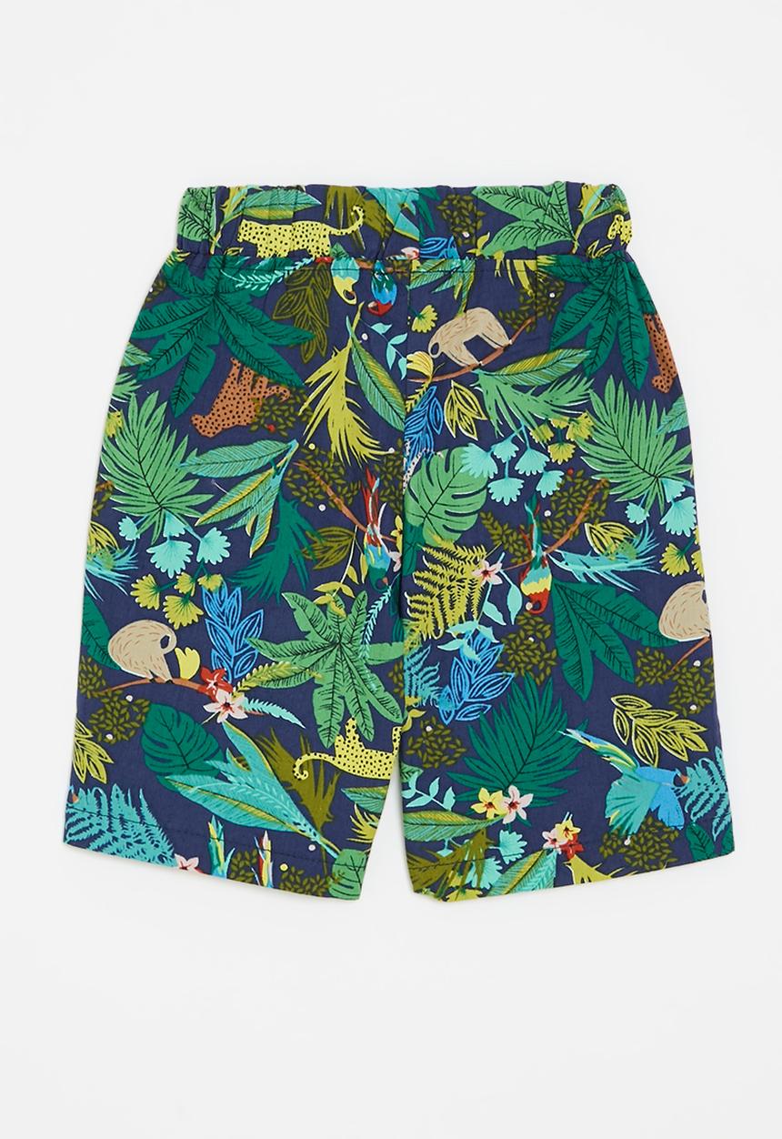 Pop Candy - Printed board shorts - green