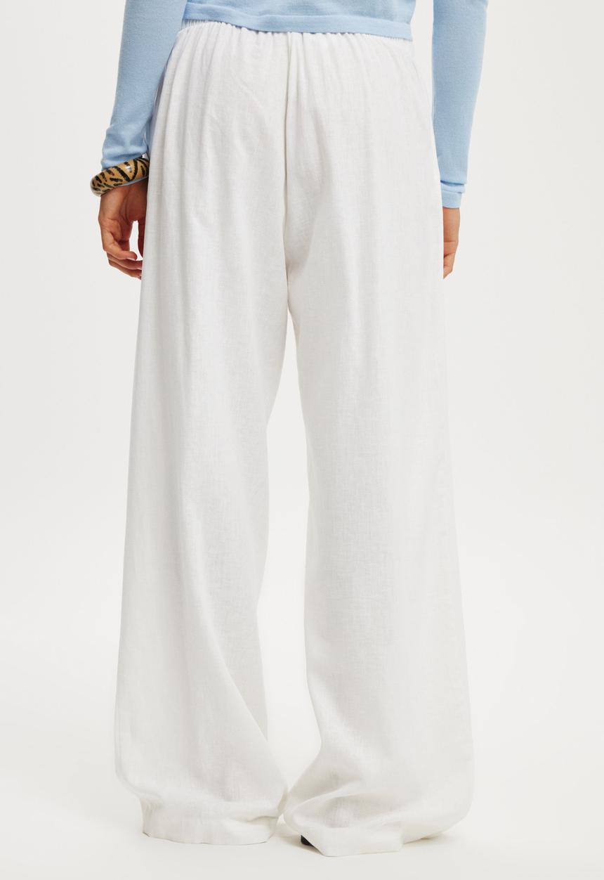 Cotton On - Haven wide leg pant - white