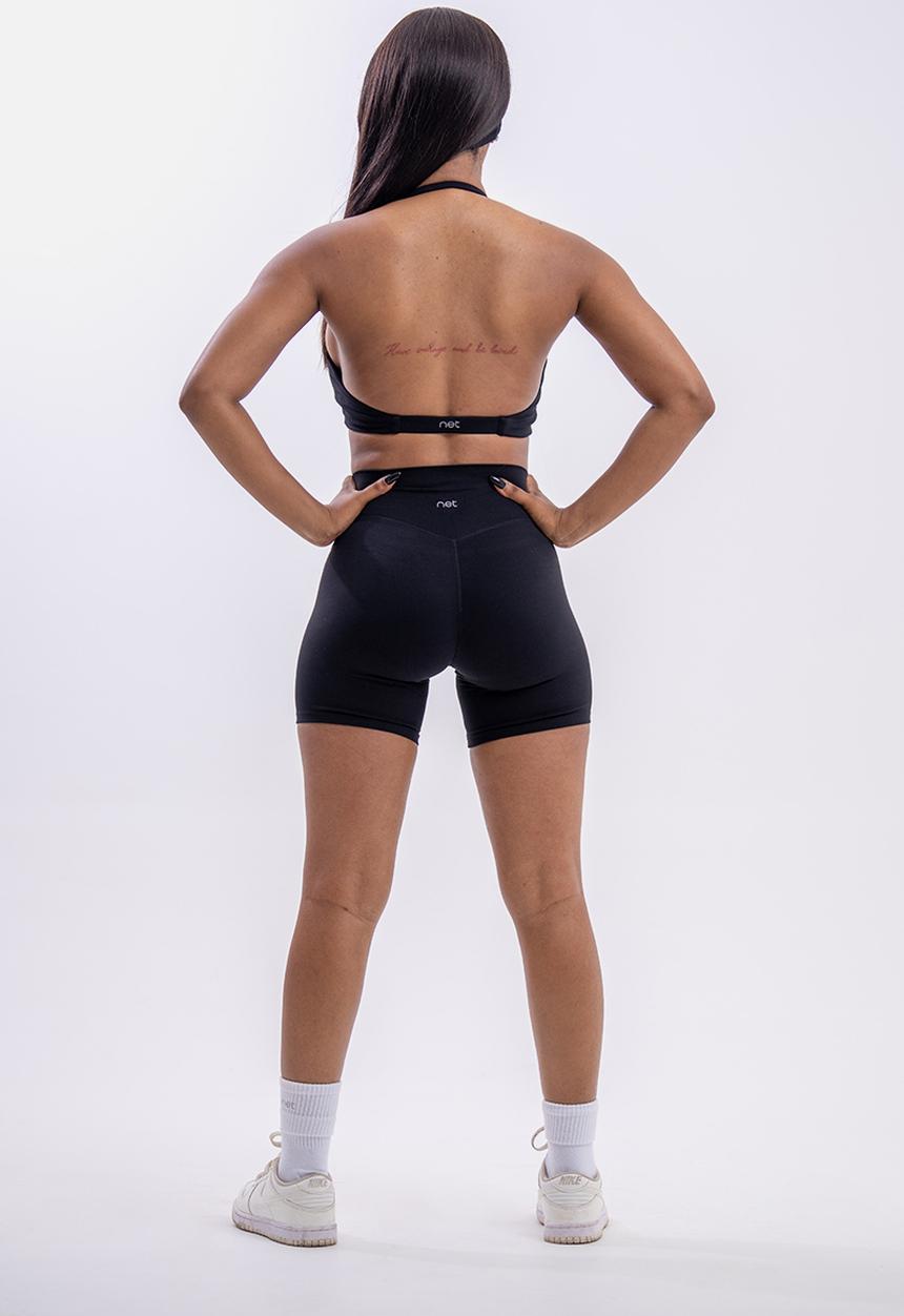 Net Athletic - Elevate twist bra - jet black