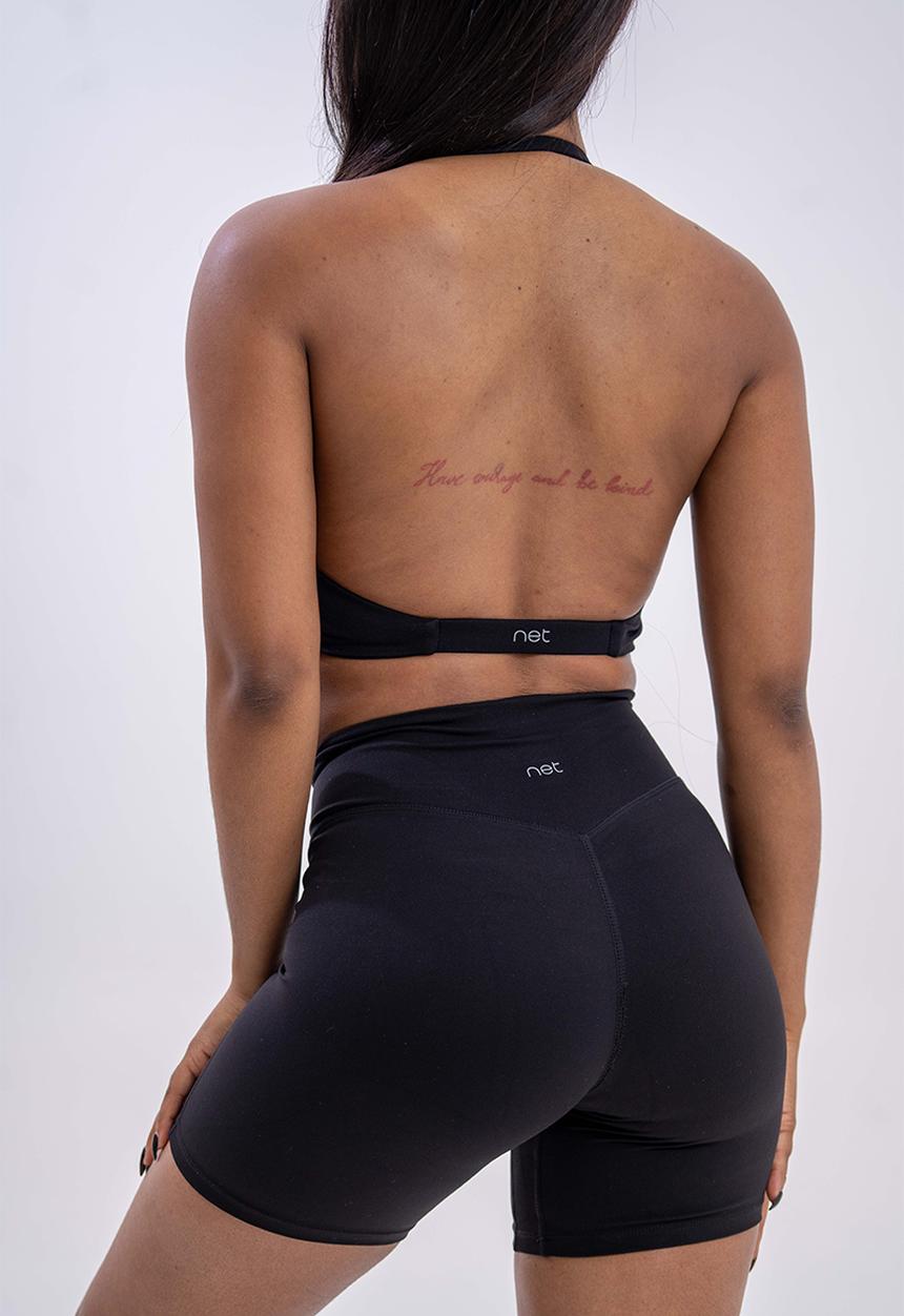 Net Athletic - Elevate twist bra - jet black