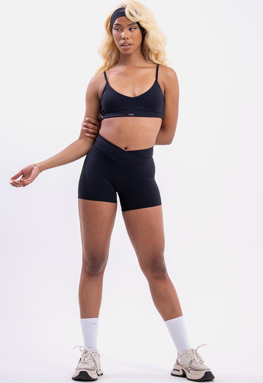 Net Athletic - The serving bra - jet black