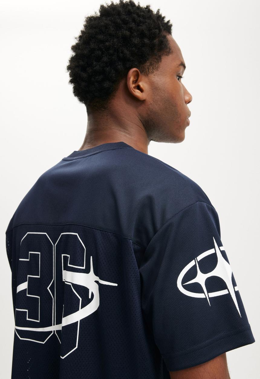 Cotton On - Football Jersey - True Navy/Archive