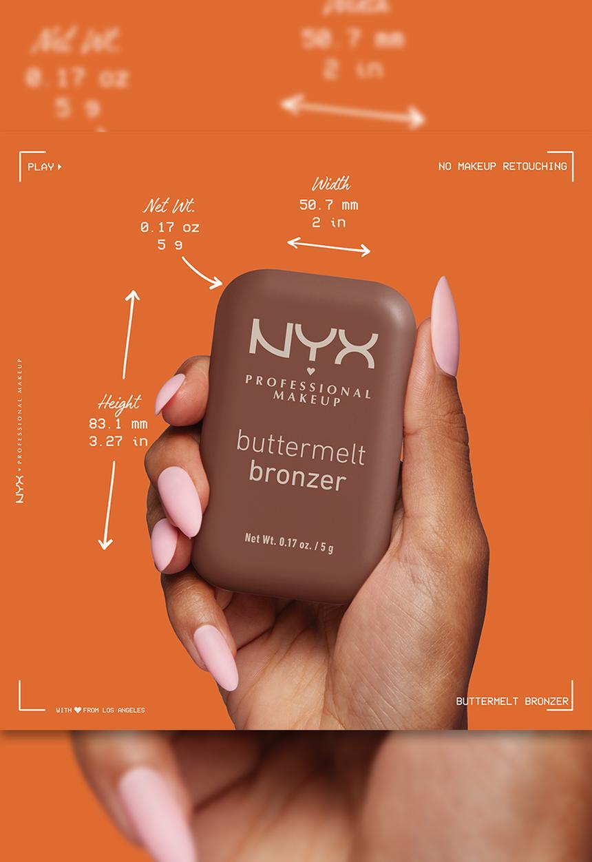 NYX Professional Makeup - Buttermelt Bronzer - Deserve Butta