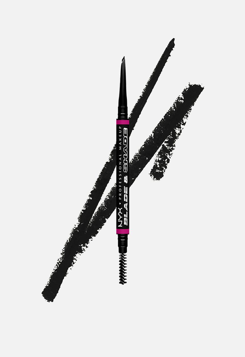 NYX Professional Makeup - Blade N Shade Brow Pencil - Black