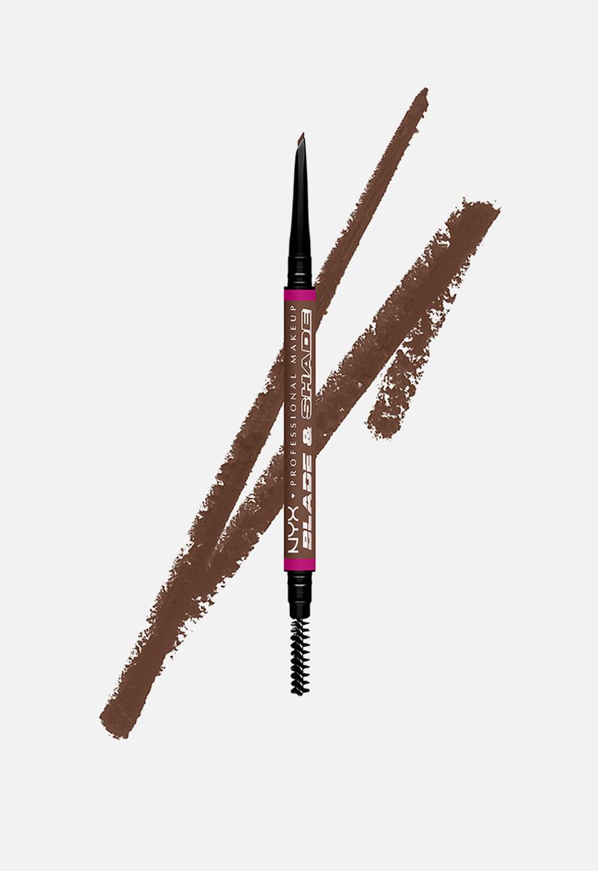 NYX Professional Makeup - Blade N Shade Brow Pencil - Chocolate