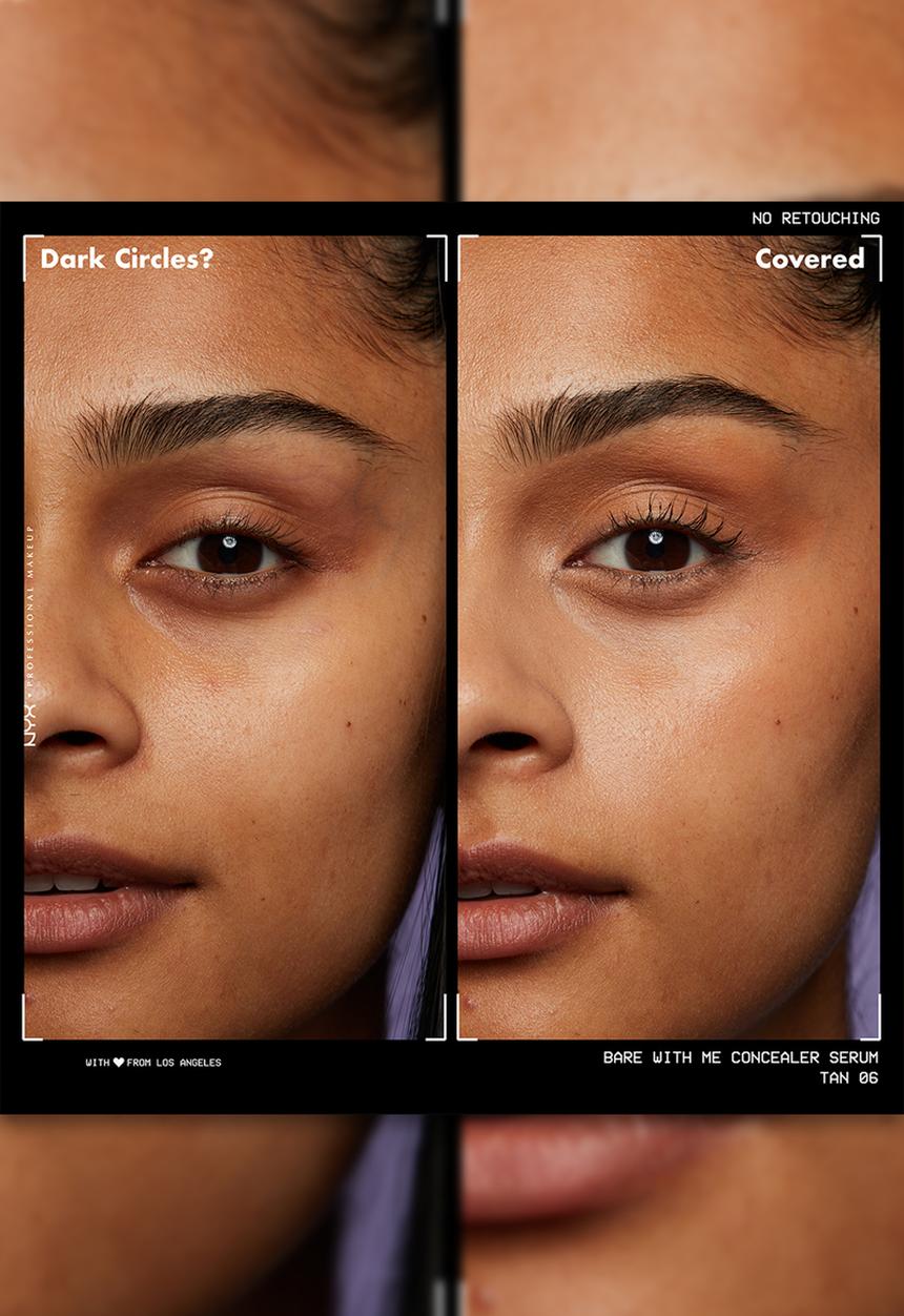 NYX Professional Makeup - Bare with me serum and calm concealer - Tan