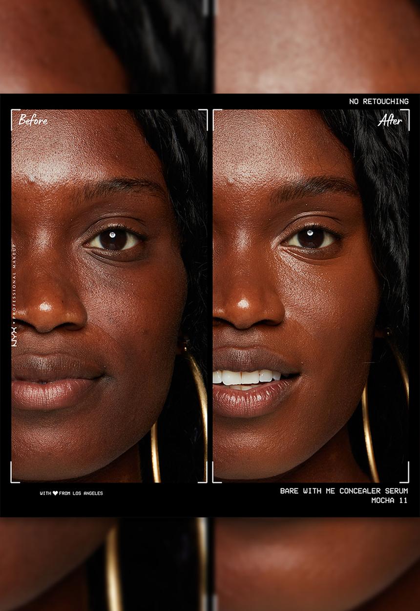 NYX Professional Makeup - Bare with me serum and calm concealer - Mocha