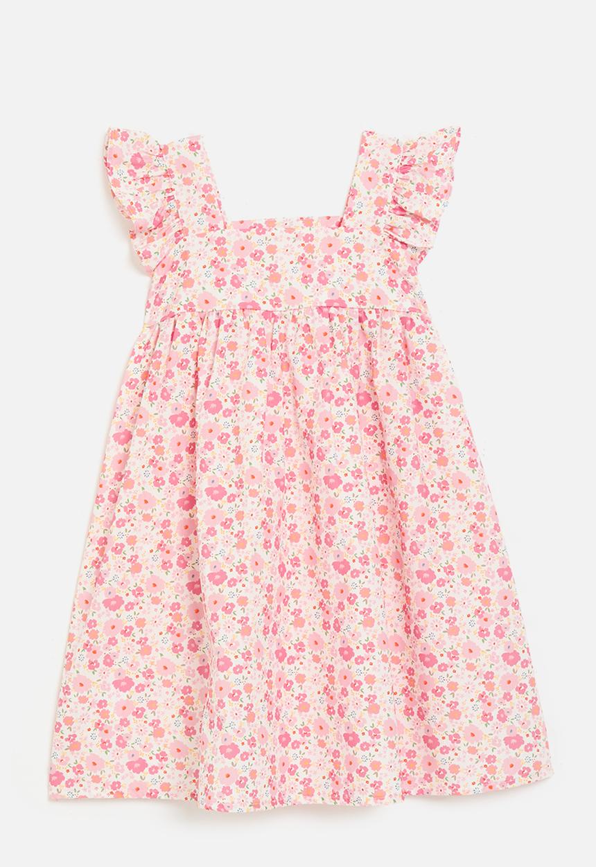 Pop Candy - Printed dress - pink & white