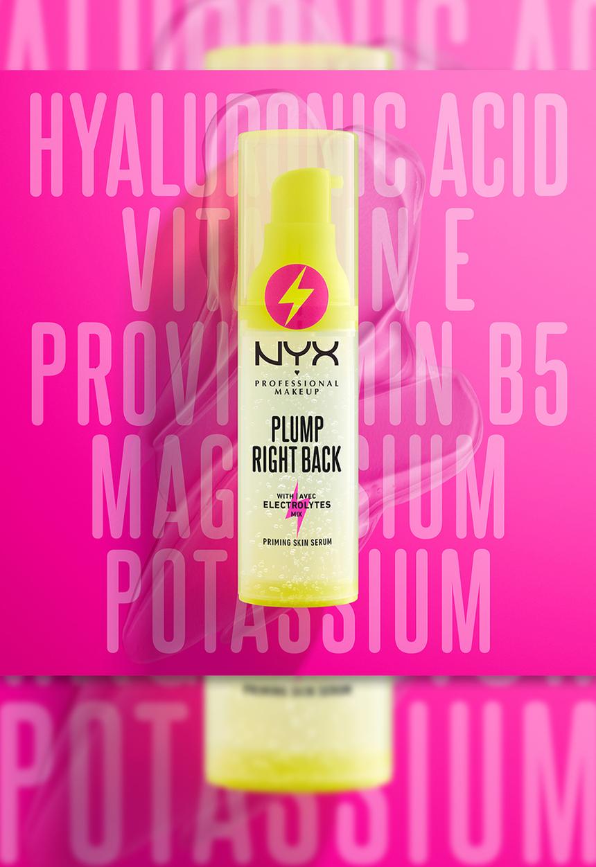 NYX Professional Makeup - Plump Right Back Serum & Primer 30ml