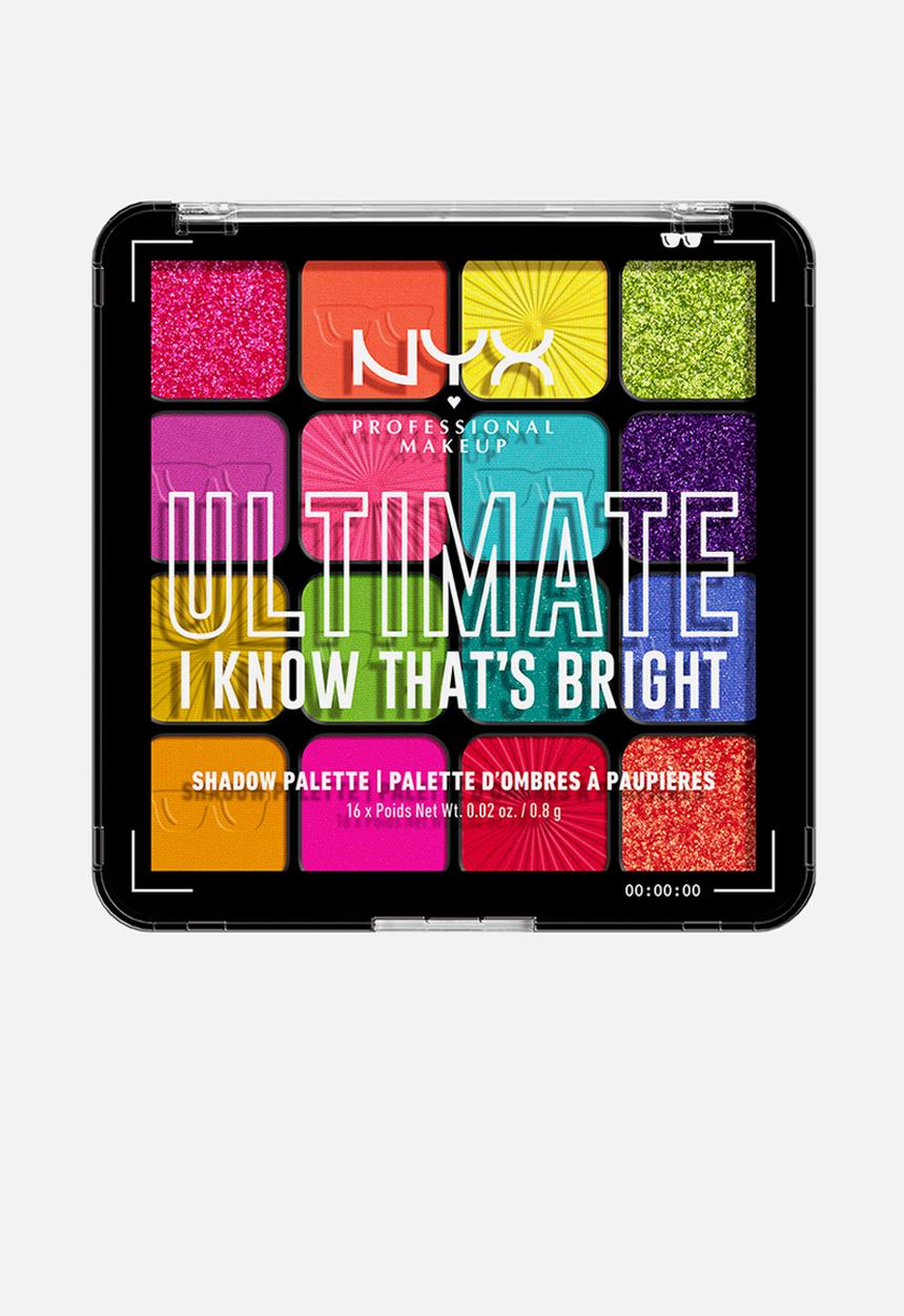 NYX Professional Makeup - Ultimate Shadow I Know Thats Bright Eyeshadow Palette