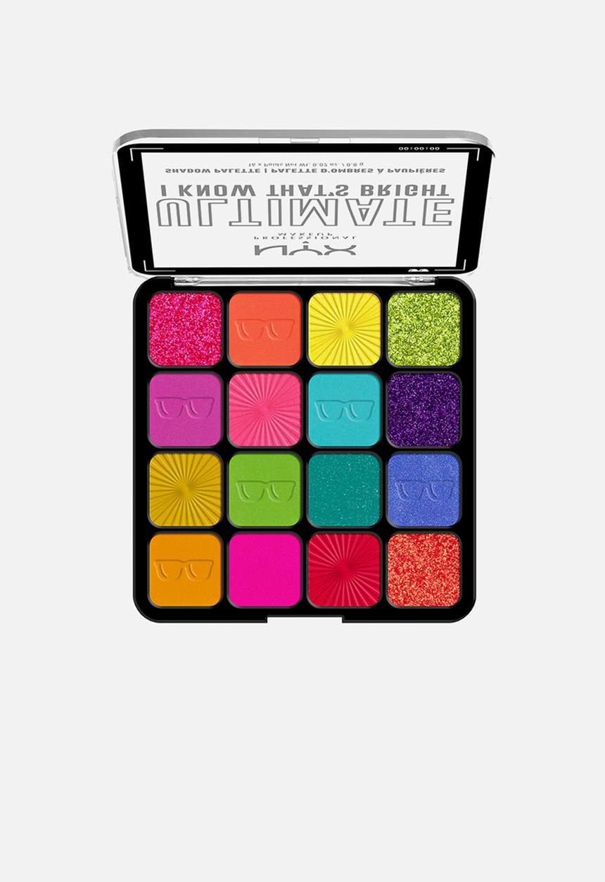 NYX Professional Makeup - Ultimate Shadow I Know Thats Bright Eyeshadow Palette