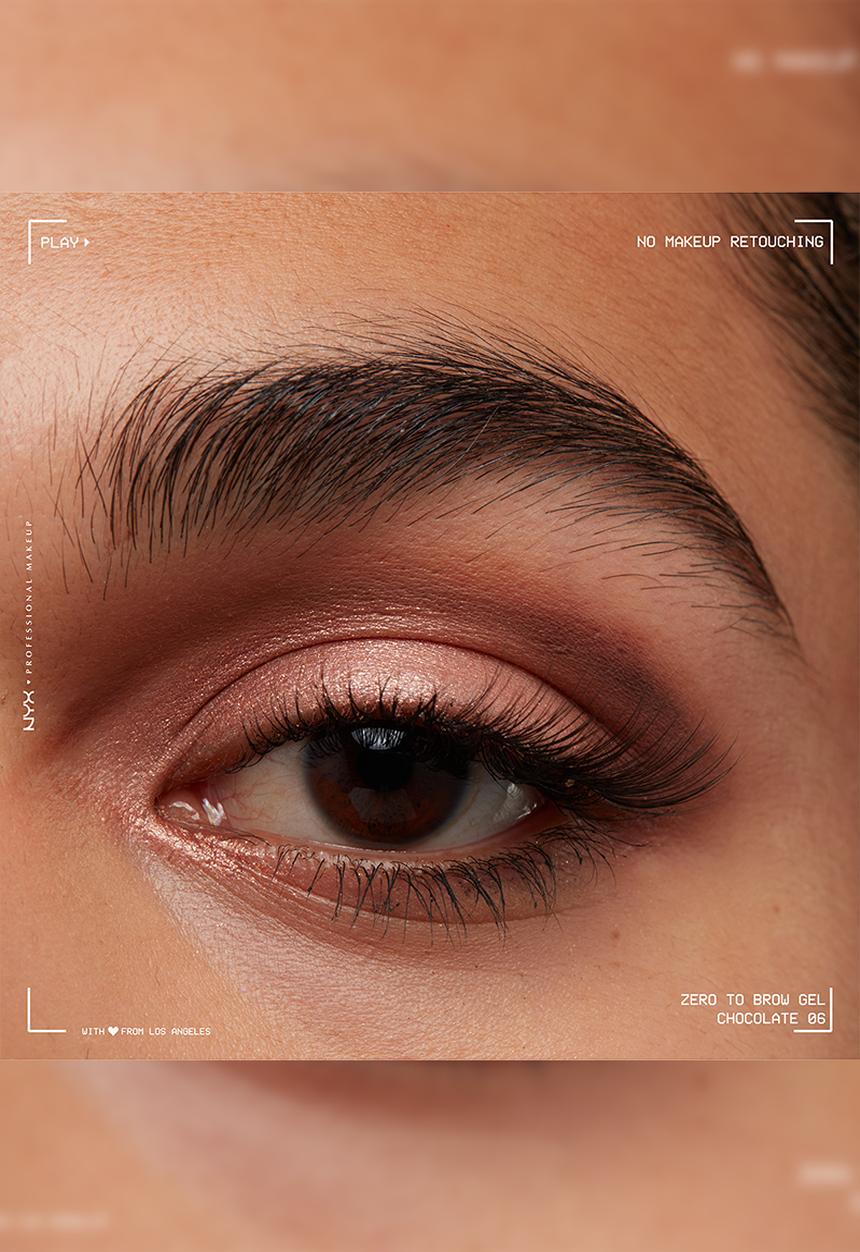 NYX Professional Makeup - Zero To Brow Gel - Chocolate
