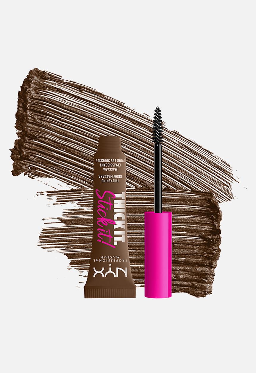NYX Professional Makeup - Thick It Stick It Brow Mascara - Brunette