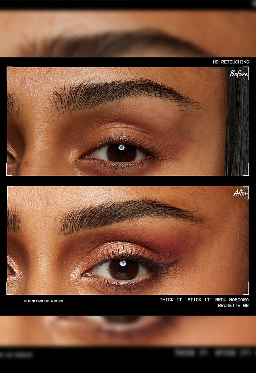 NYX Professional Makeup - Thick It Stick It Brow Mascara - Brunette