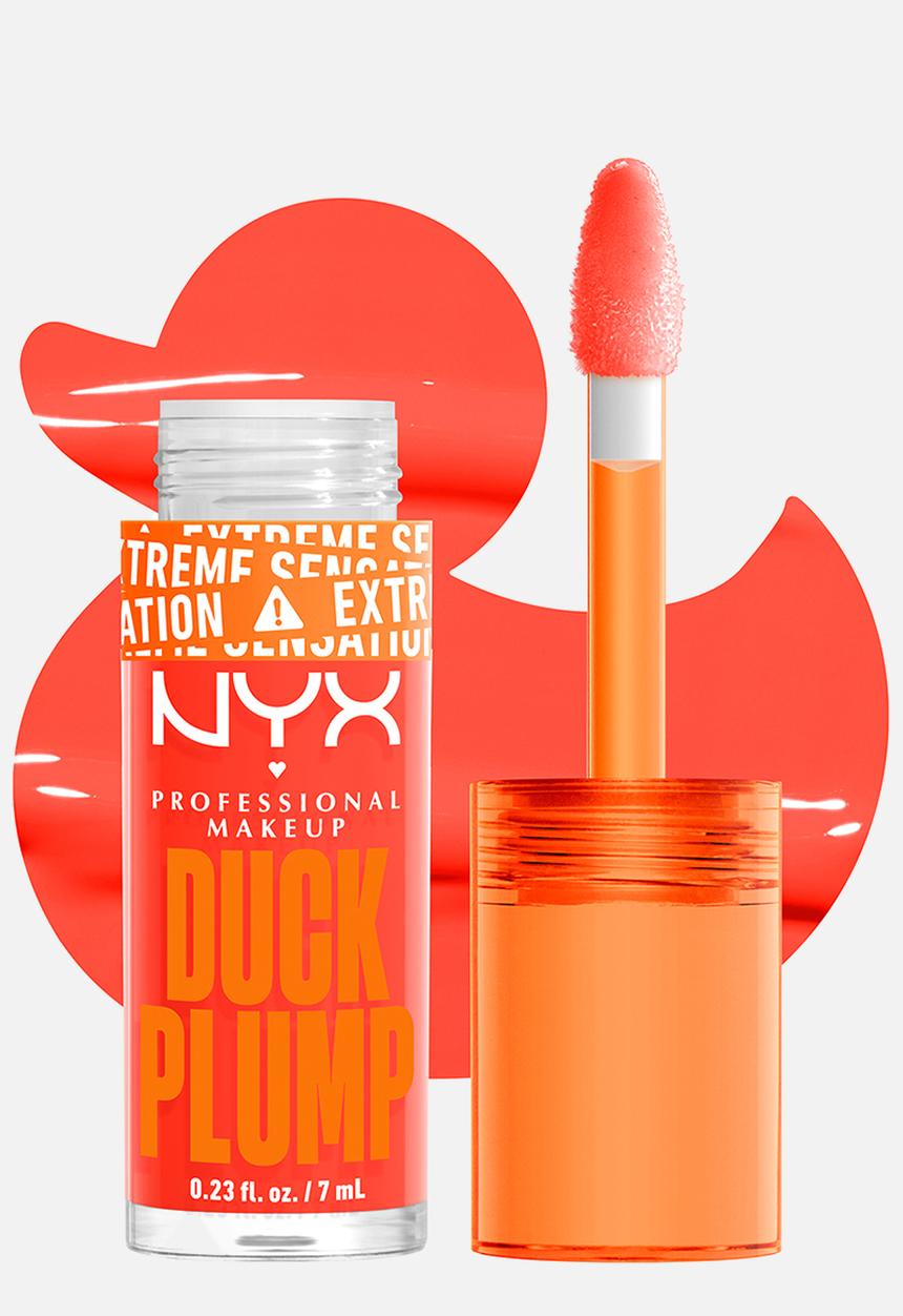 NYX Professional Makeup - Duck Plump High Pigment Plumping Lip Gloss - 13 Peach Out 