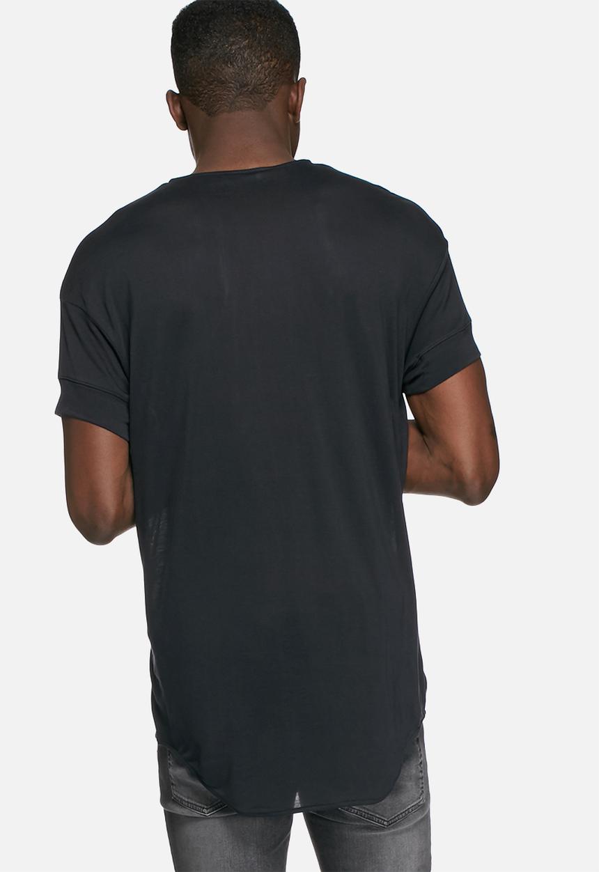Selected Homme - Splint neck tee 
