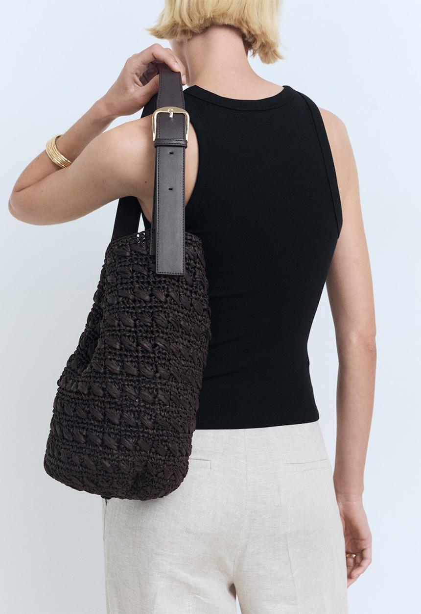 MANGO - Top Boni - Black