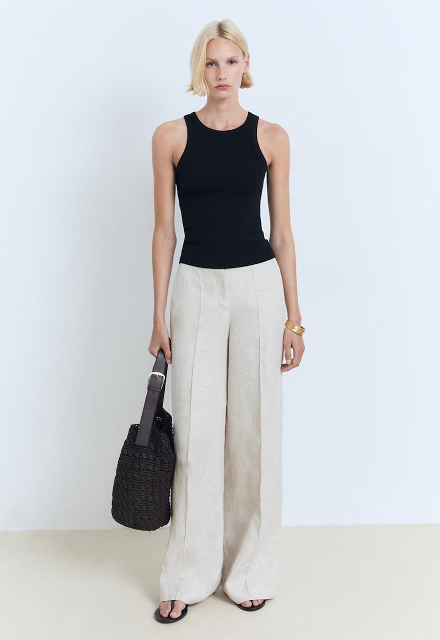 MANGO - Top Boni - Black