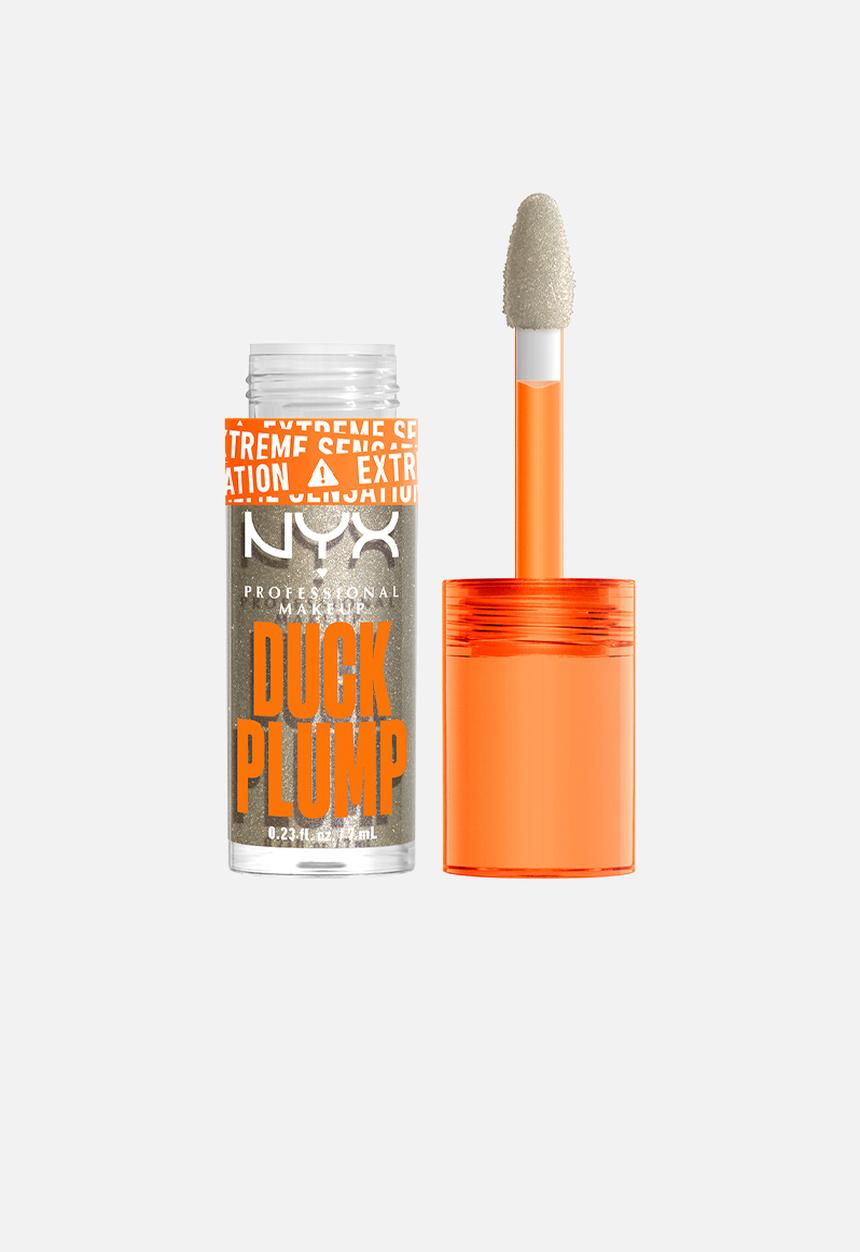 NYX Professional Makeup - Duck Plump High Pigment Plumping Lip Gloss - 20 Quazy Silver 