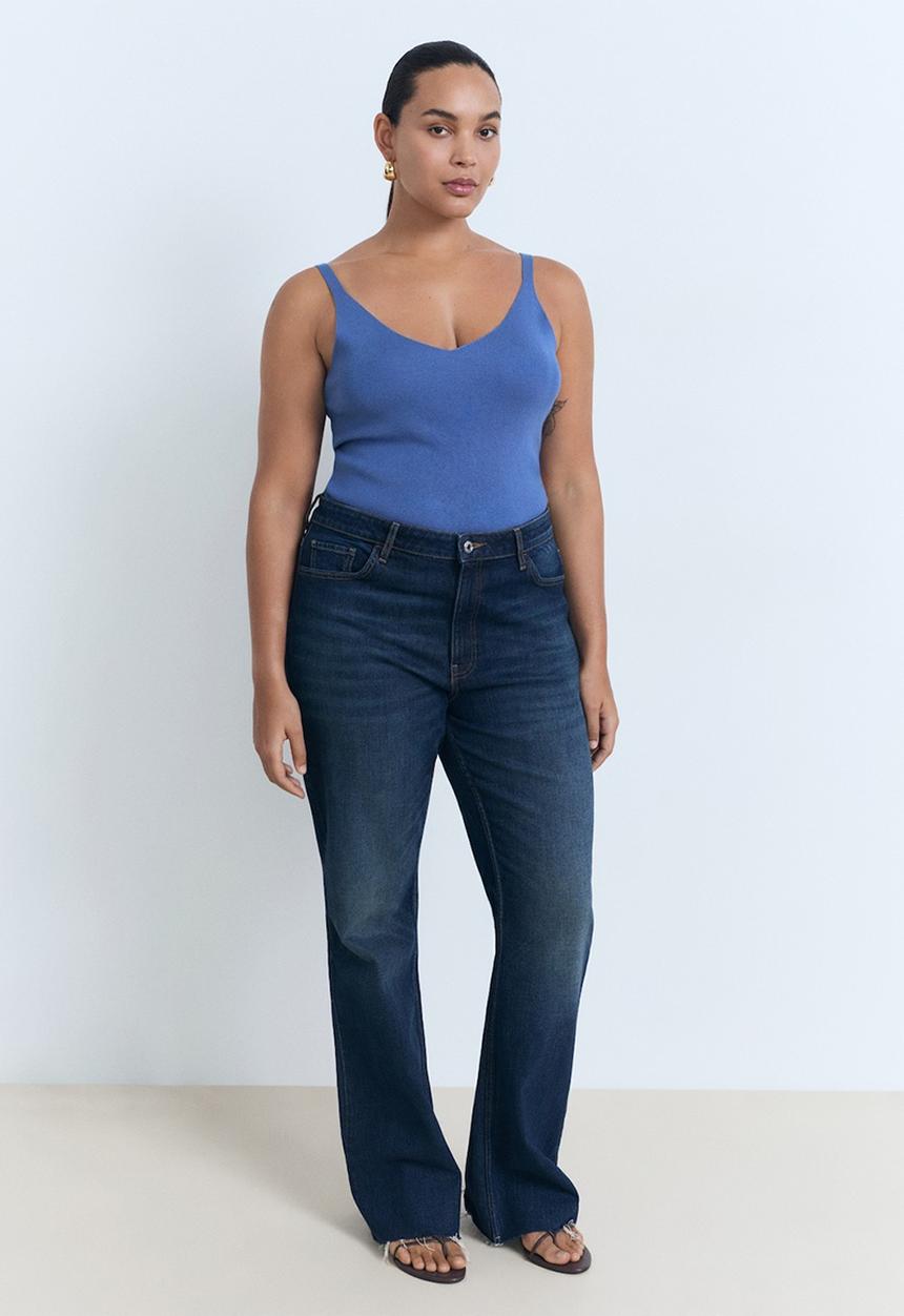 MANGO - Top Gym - Light/Pastel Blue