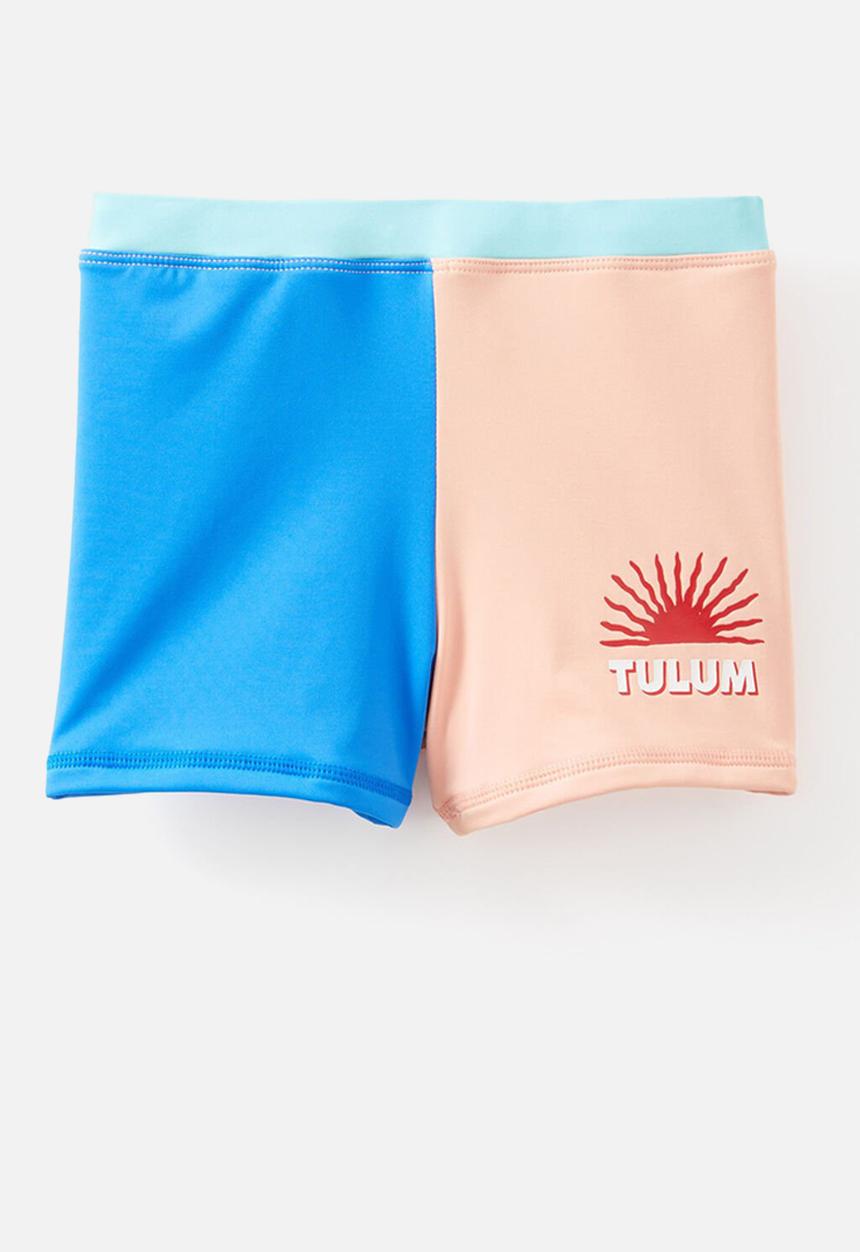 Cotton On - Billy boyleg swim trunk - harbour blue/splice/tulum
