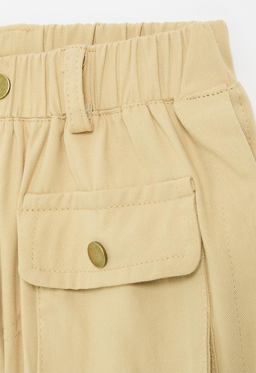 Pop Candy - Utility shorts - beige