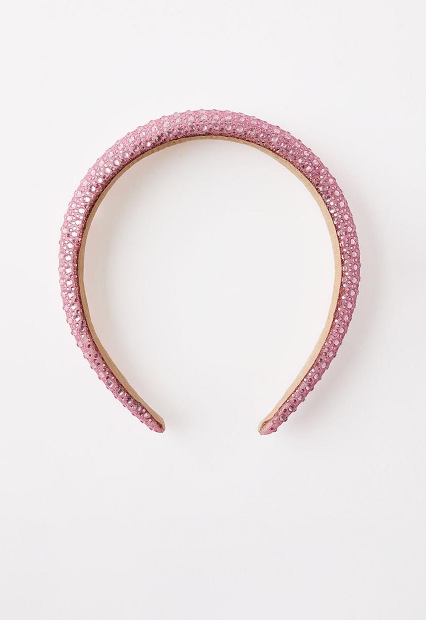 Cotton On - Sophia Luxe Headband - Fairy Pink/Gemmie Sparkles