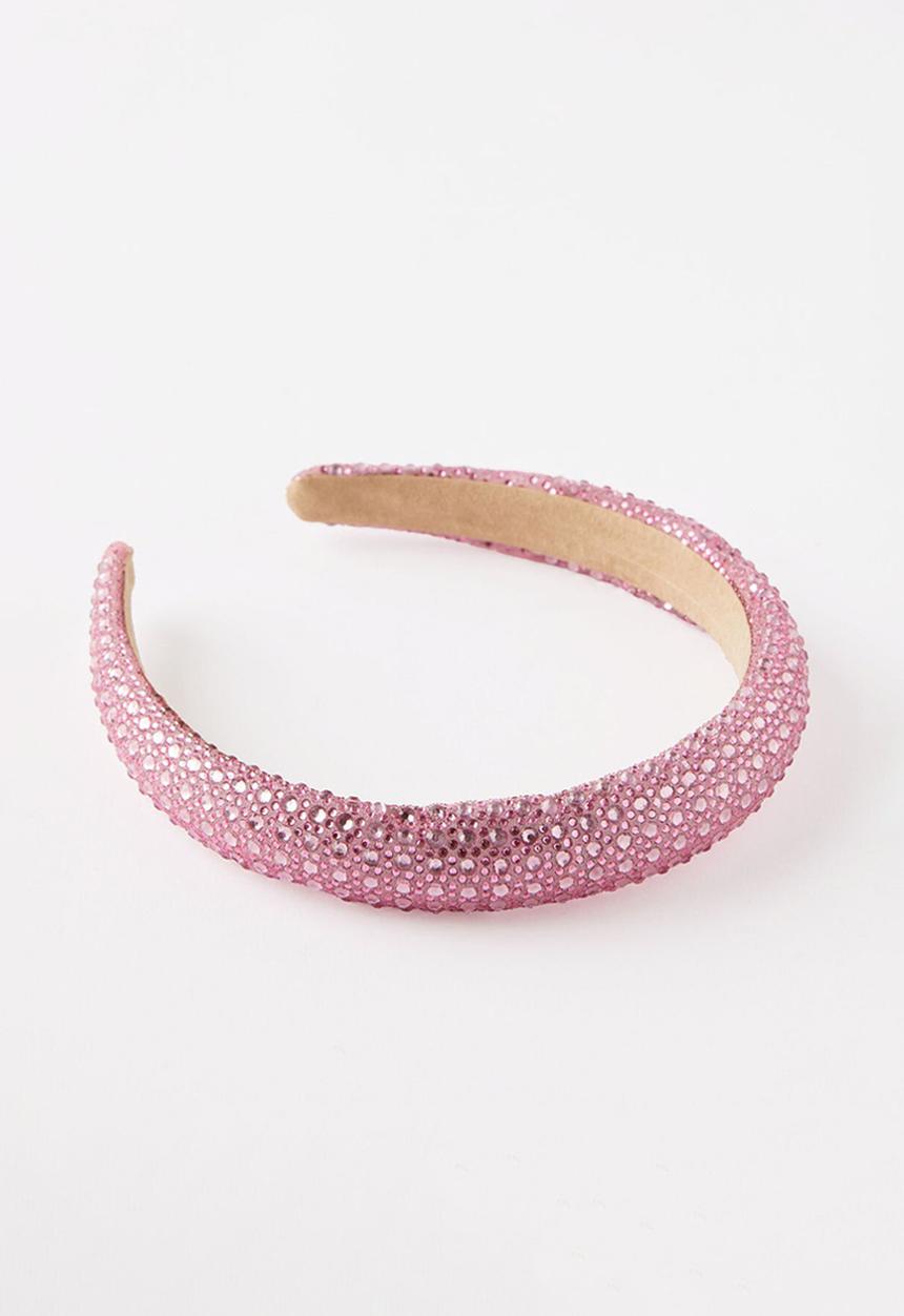 Cotton On - Sophia Luxe Headband - Fairy Pink/Gemmie Sparkles