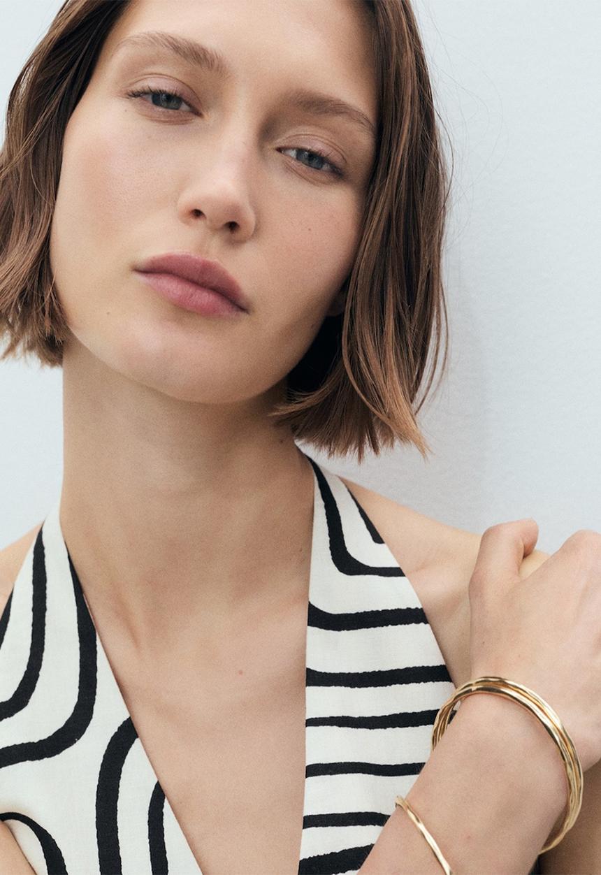 MANGO - Top Doty - Light Beige