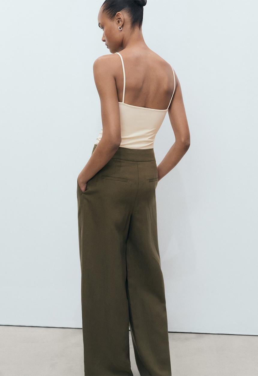 MANGO - Top Bacara - Light Beige