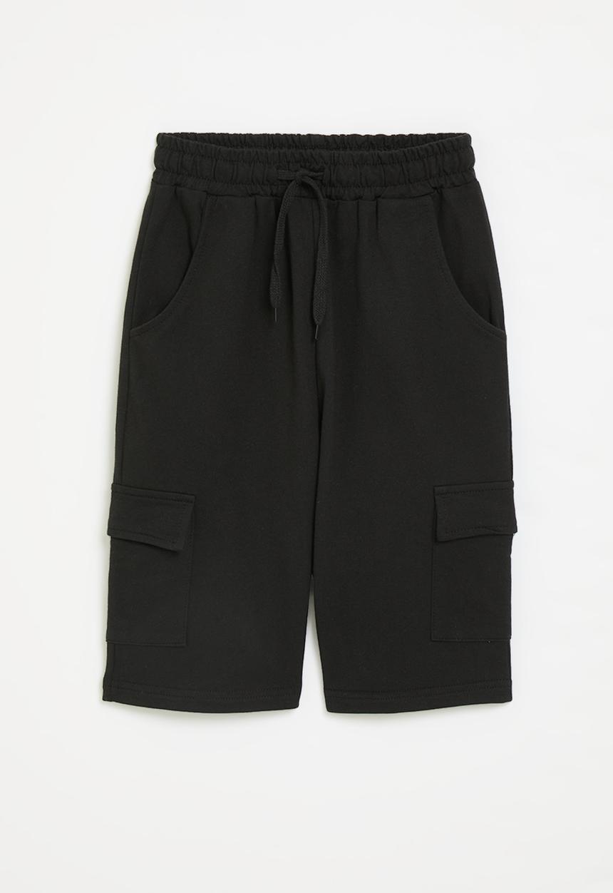Pop Candy - Utility shorts - black