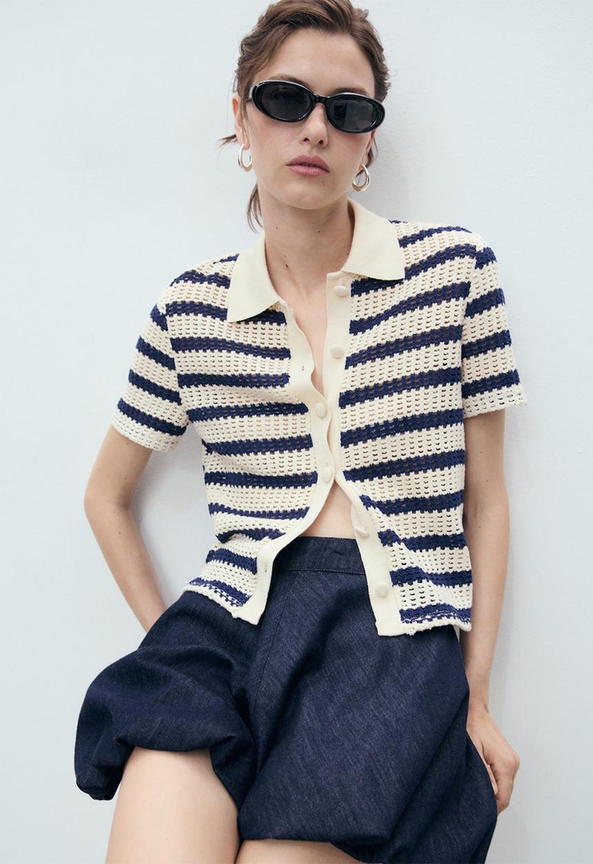 MANGO - Shirt Miffy - Navy