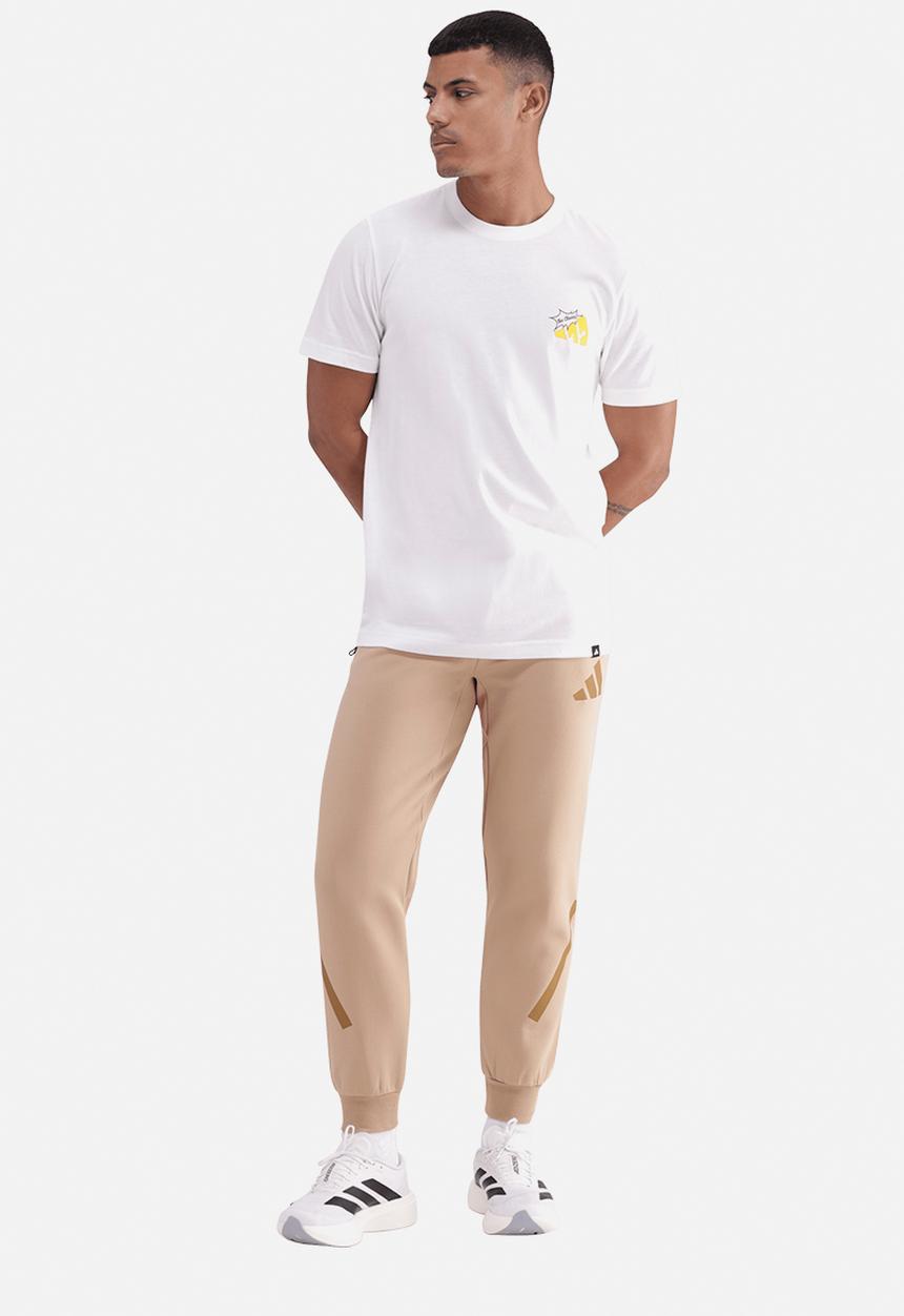 adidas Performance - Food Grilled Cheese Graphic T-Shirt - White